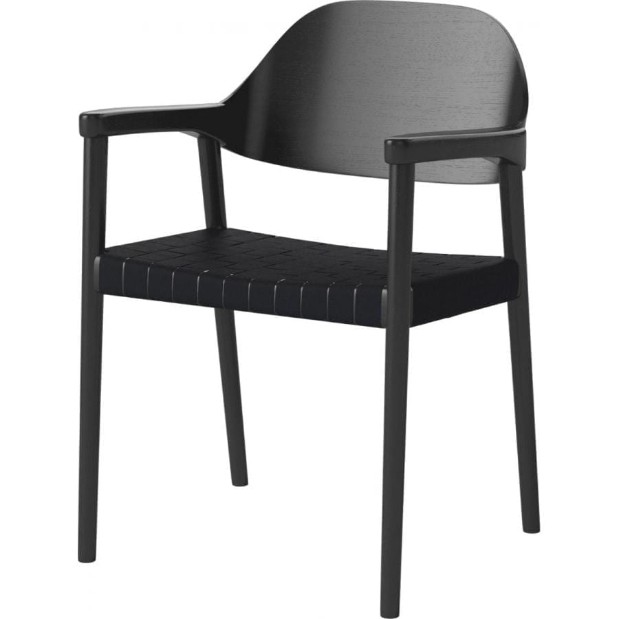 MEBLA Dining chair - black/black-0