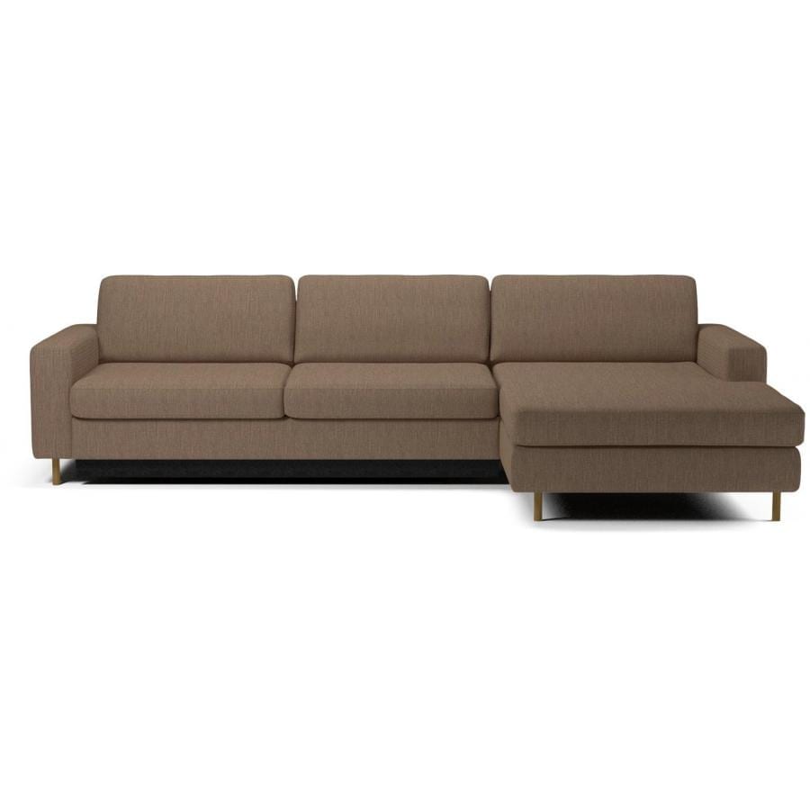 SCANDINAVIA Sofa bed with chaise longue -7788