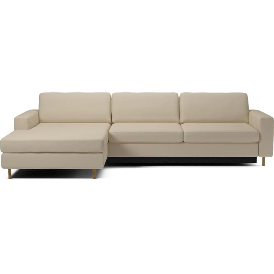 SCANDINAVIA Sofa bed with chaise longue -0