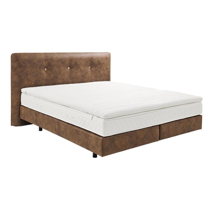 Hülsta BOXSPRING Bed A - Chestnut brown-0