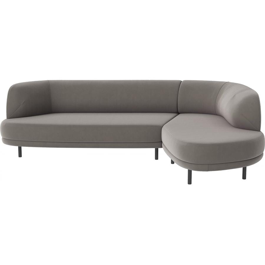GRACE 4 seater sofa with chaise longue-10841