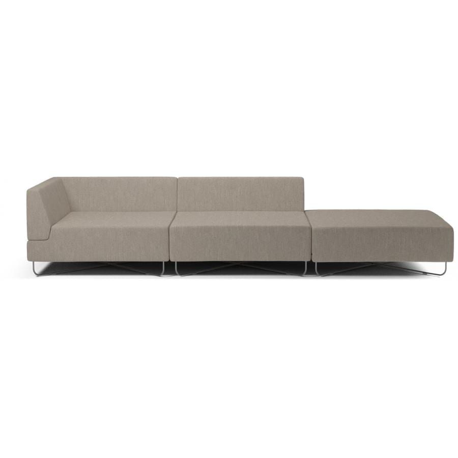 Pitfalls hostess sleep ORLANDO 3 units modular sofa with open end /indoor or outdoor/