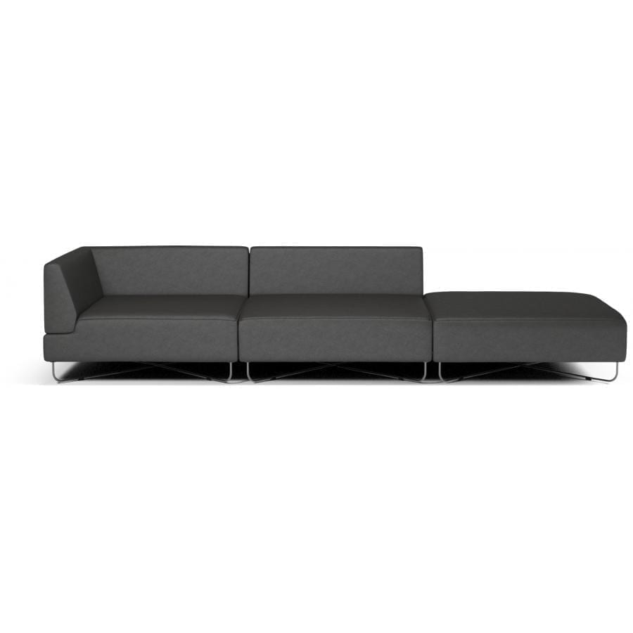 ORLANDO 3 units sofa with open end-10058