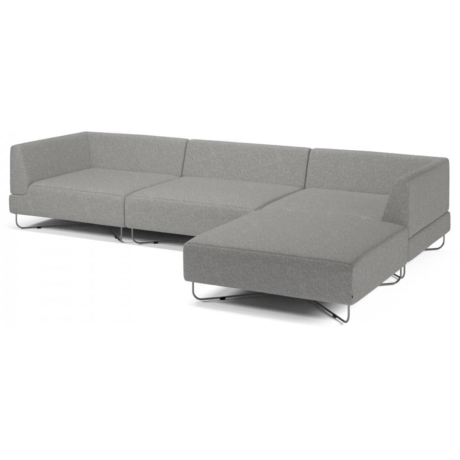 ORLANDO 4 units sofa with chaise longue-10075