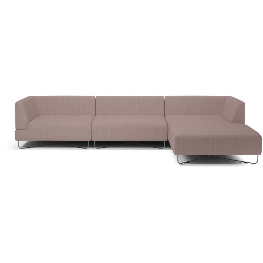 ORLANDO 4 units sofa with chaise longue-10077
