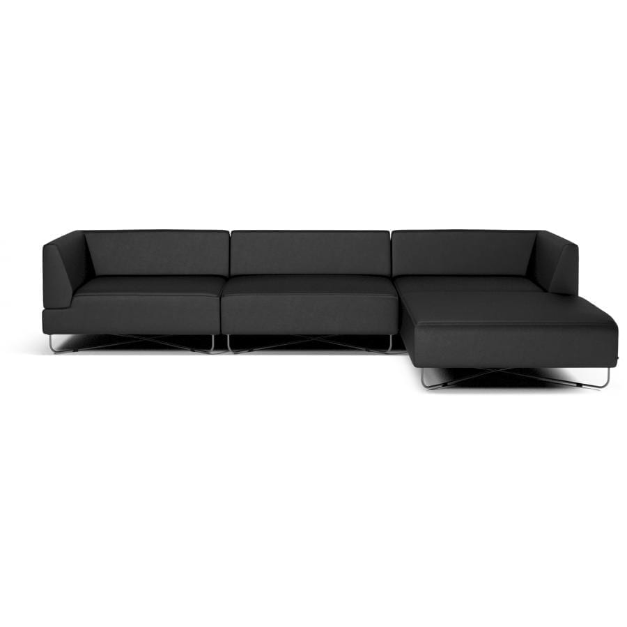 ORLANDO 4 units sofa with chaise longue-10079
