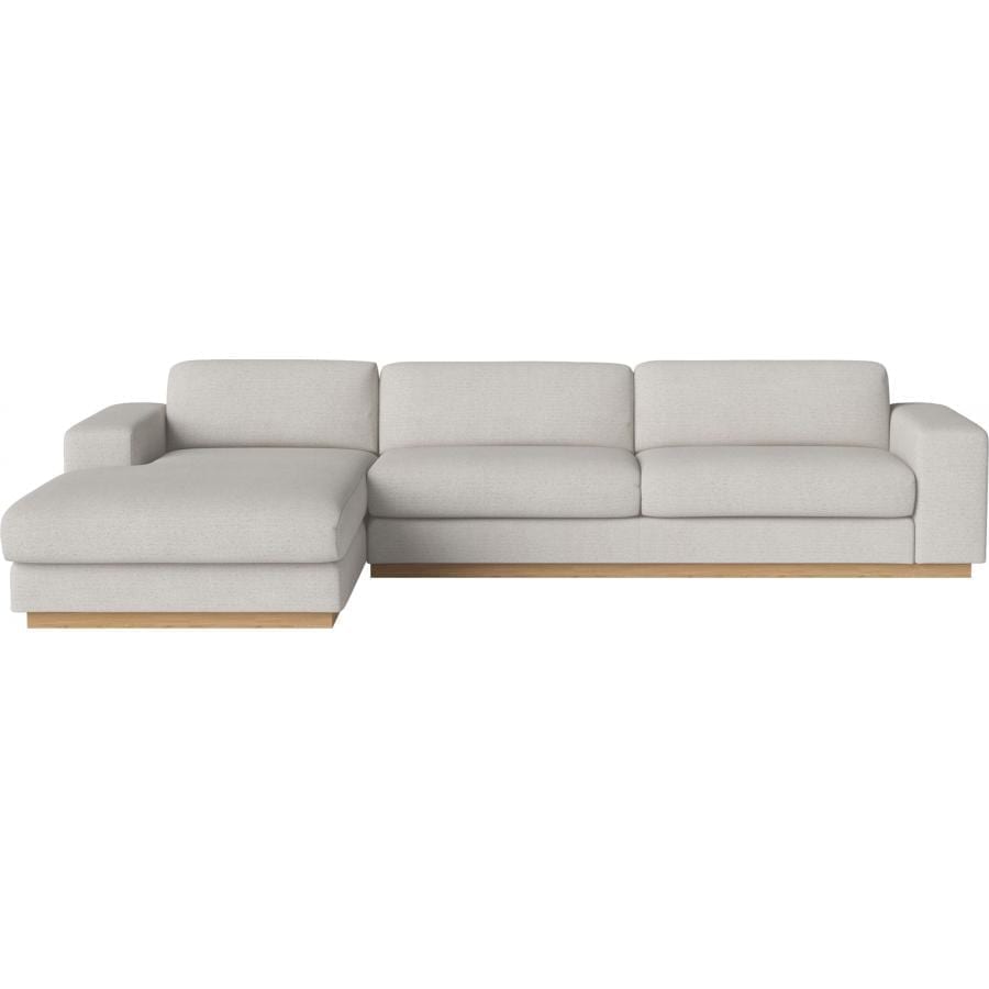 Sepia 4 seater sofa with chaise longue-0