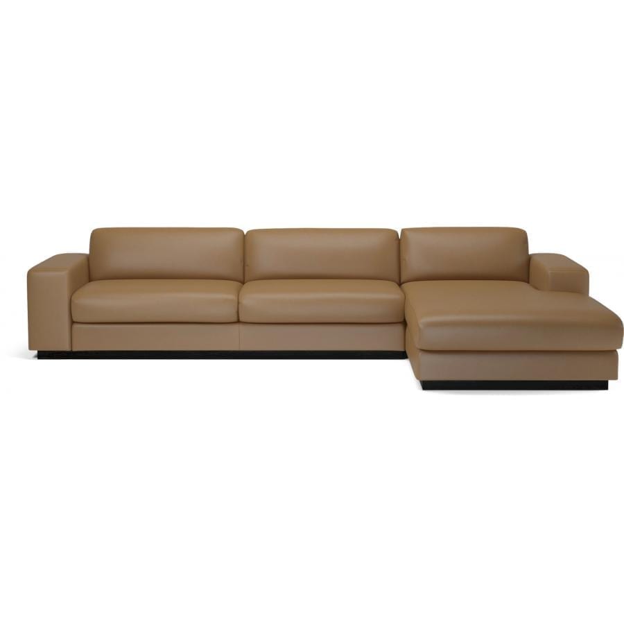 Sepia 4 seater sofa with chaise longue-10226