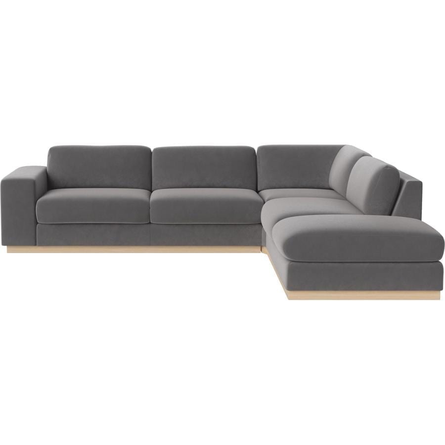 Sepia 5 seater cornersofa with open end-0