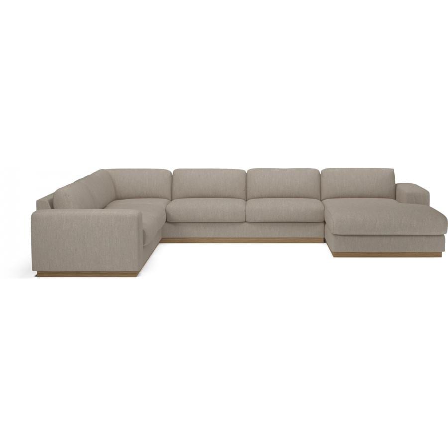 Sepia 7 seater cornersofa with chaise longue-8917