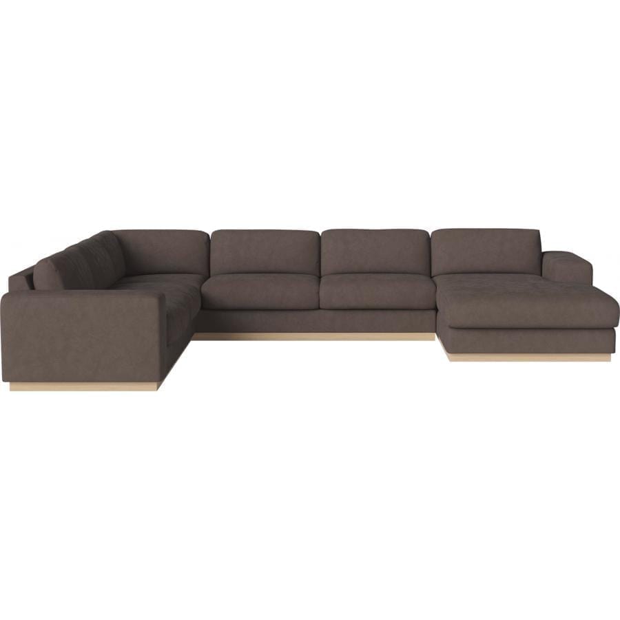 Sepia 7 seater cornersofa with chaise longue-8918