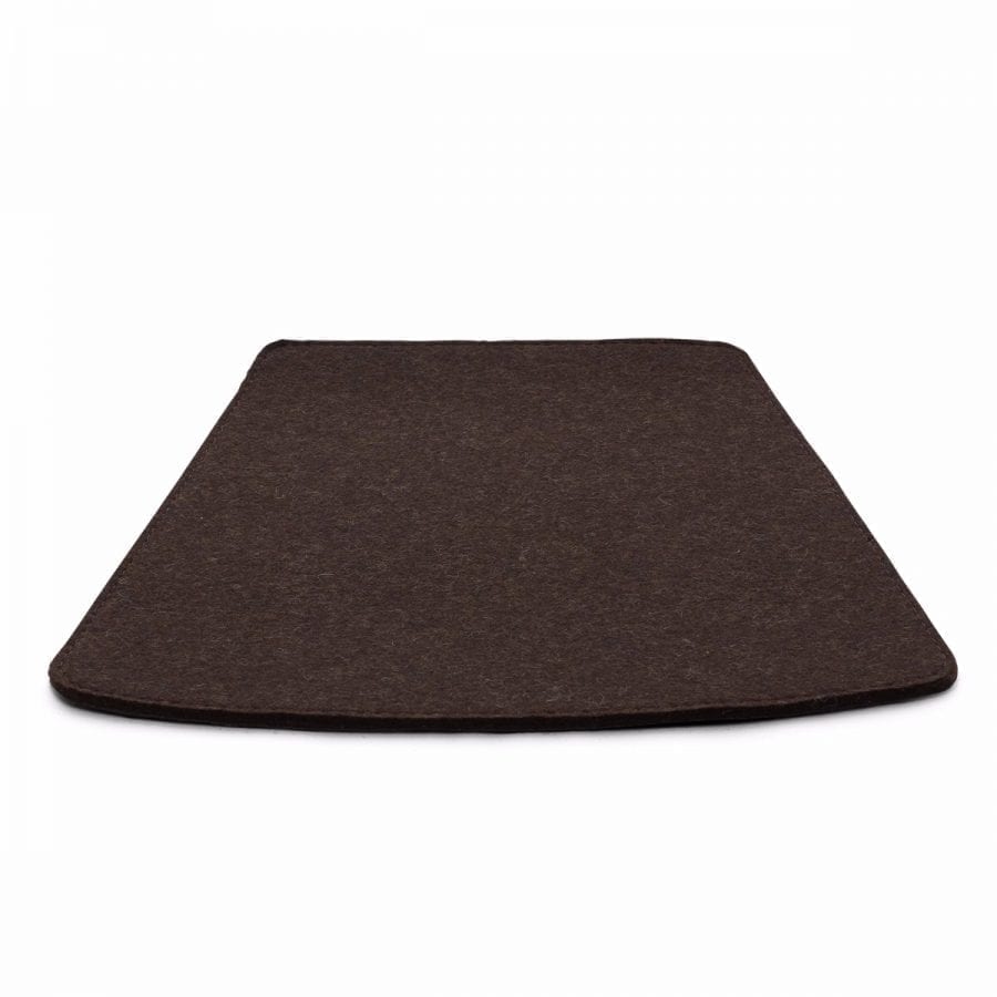 More/Jokva/Amara - Felt cushion - Dark brown melange-0