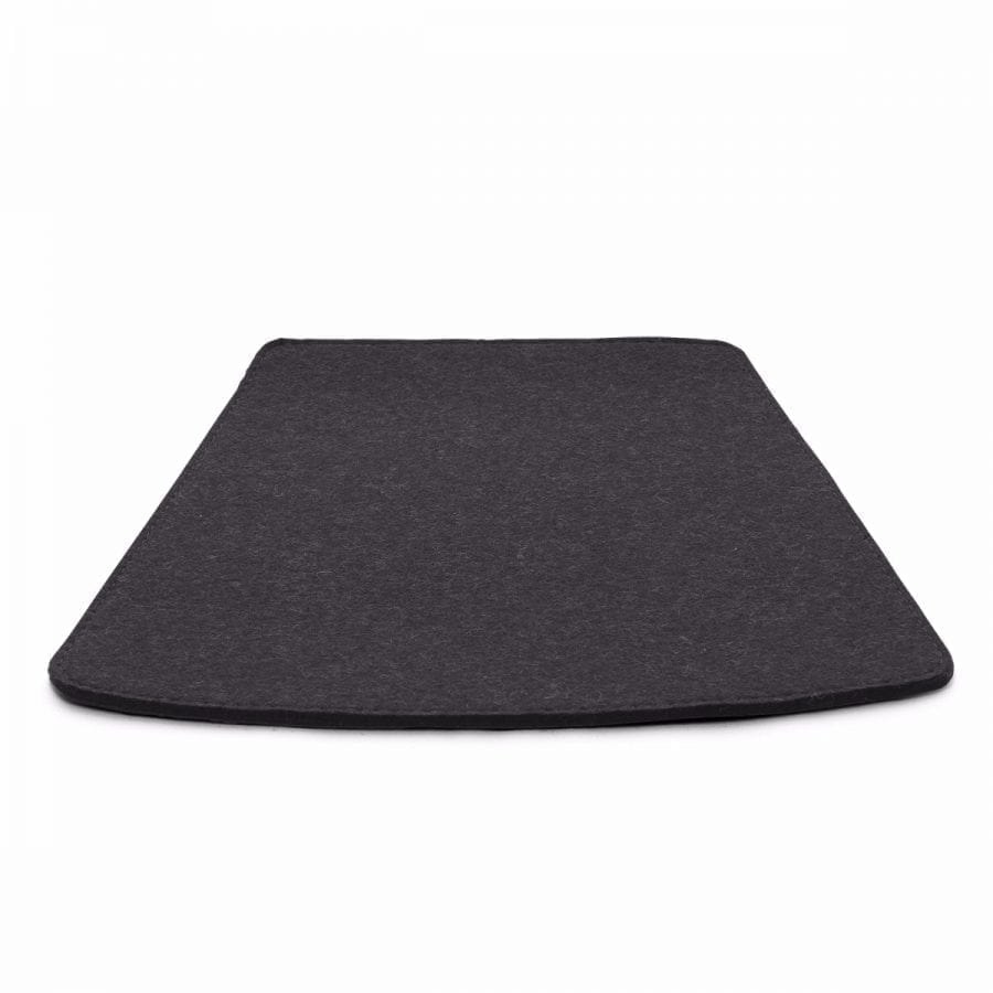 More/Jokva/Amara - Felt cushion - Dark grey melange-0