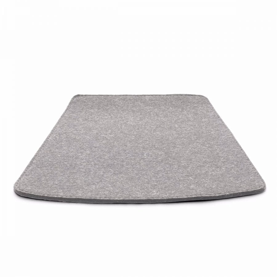More/Jokva/Amara - Felt cushion - Light grey melange-0
