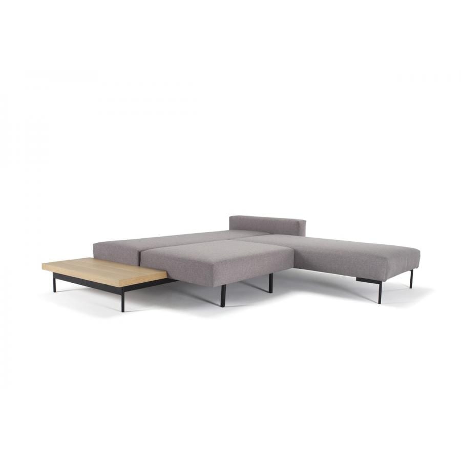 BRAGI Sofa with side table - 140x200-21807