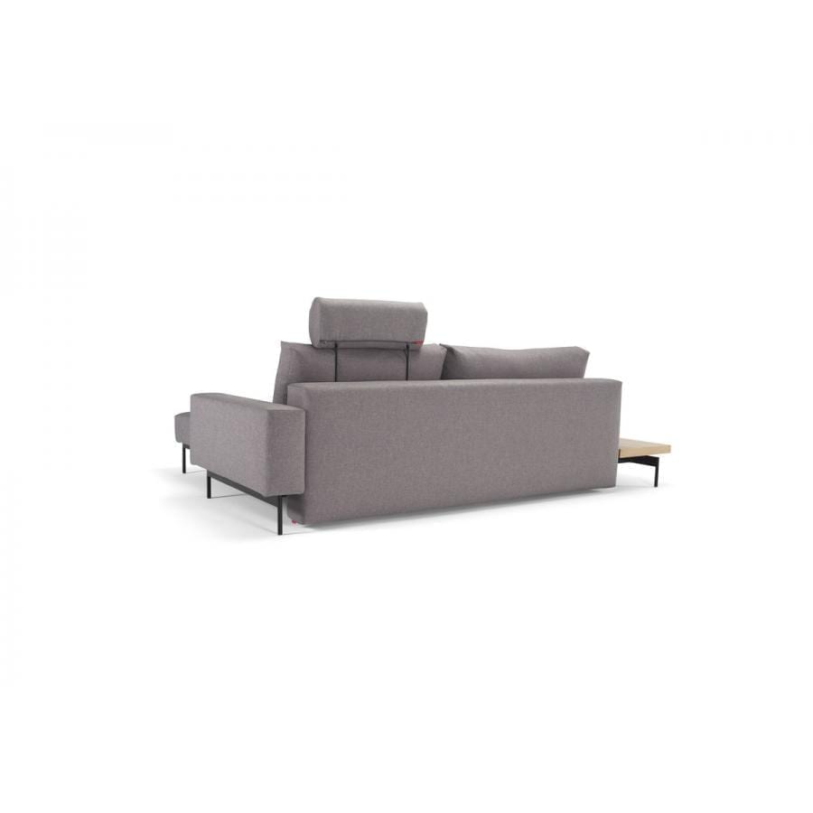BRAGI Sofa with side table - 140x200-21808