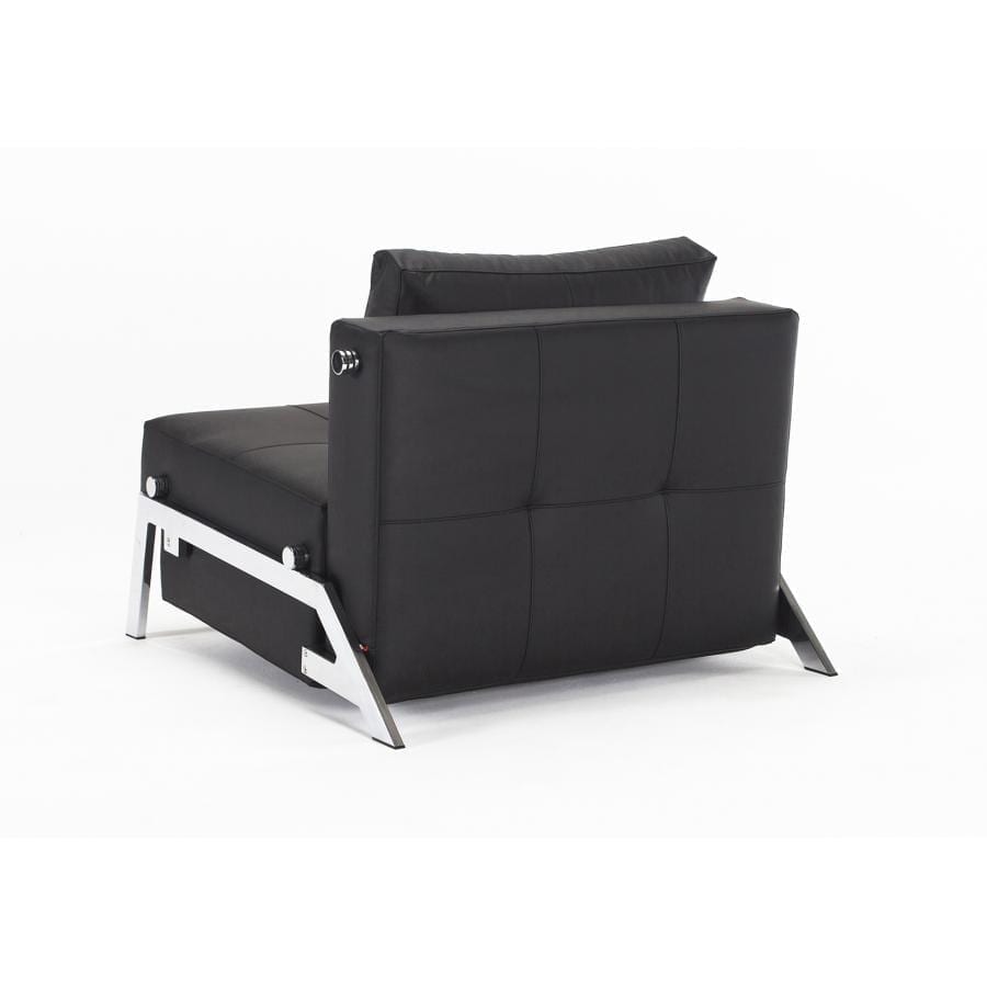 CUBED 02 Compact chair, 90-200, chrome-21553