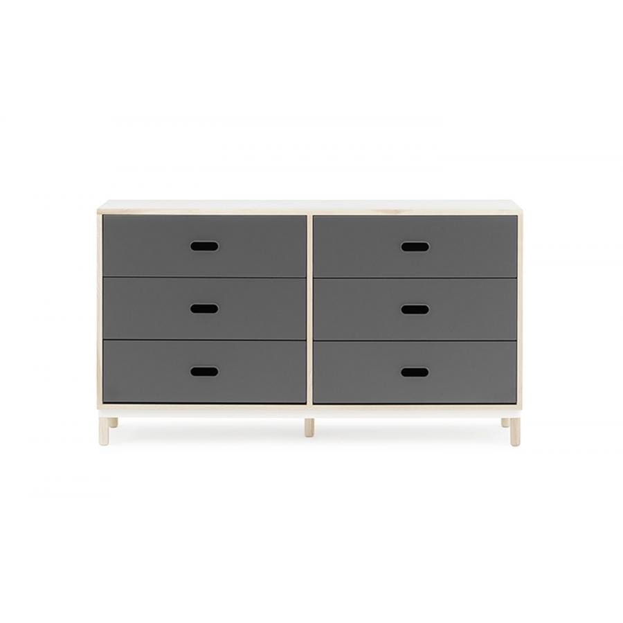KABINO Dresser with 6 drawers-0
