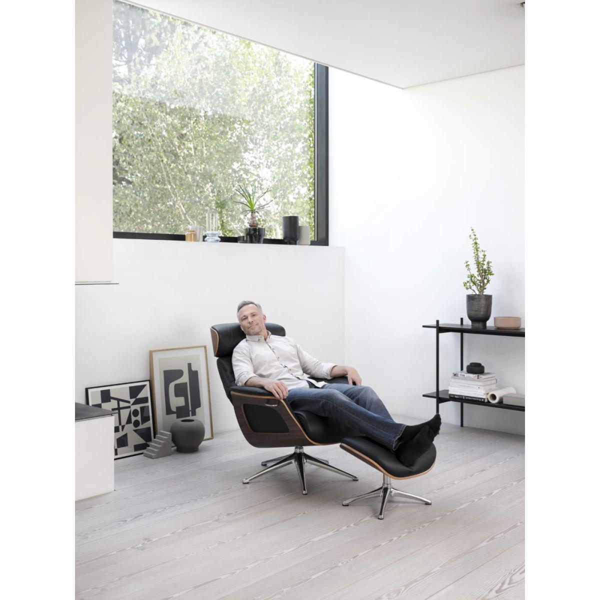 Flexlux Clement leather relax chair // Clement bőr relax fotel