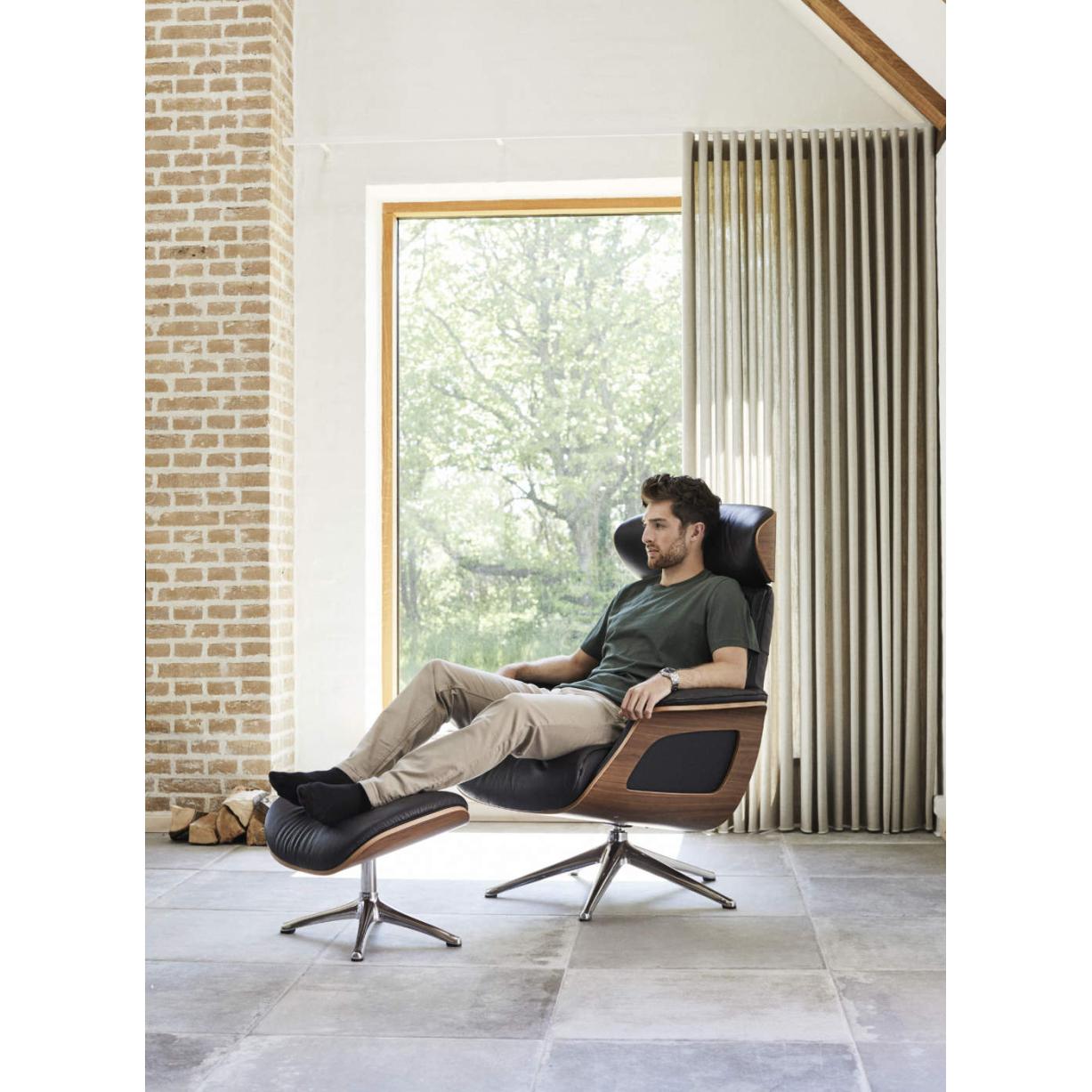 CLEMENT leather relax chair | InnoConcept