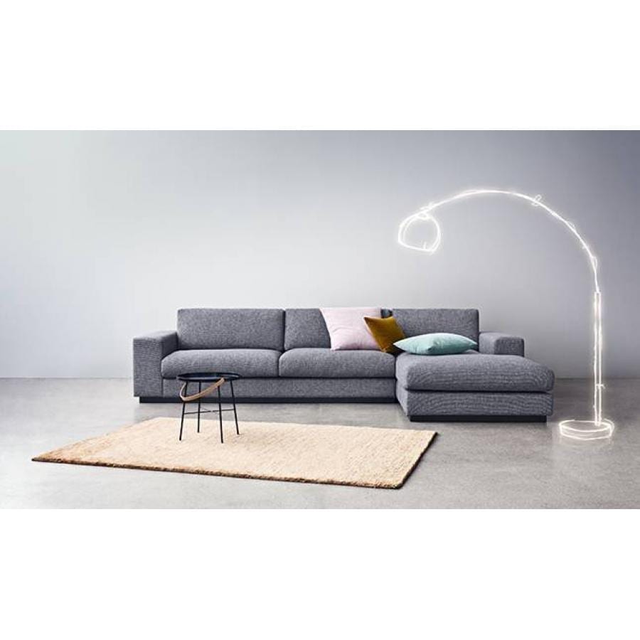 Sepia 4 Seater Sofa With Chaise Longue