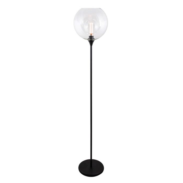 Globen Lighting Bowl floor lamp clear // Bowl állólámpa átlátszó