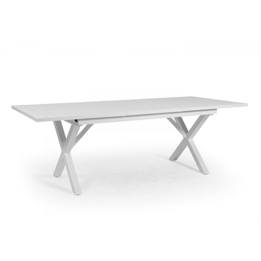 Brafab Hillmond outdoor dining table white smaller/kültéri étkezőasztal fehét kisebb