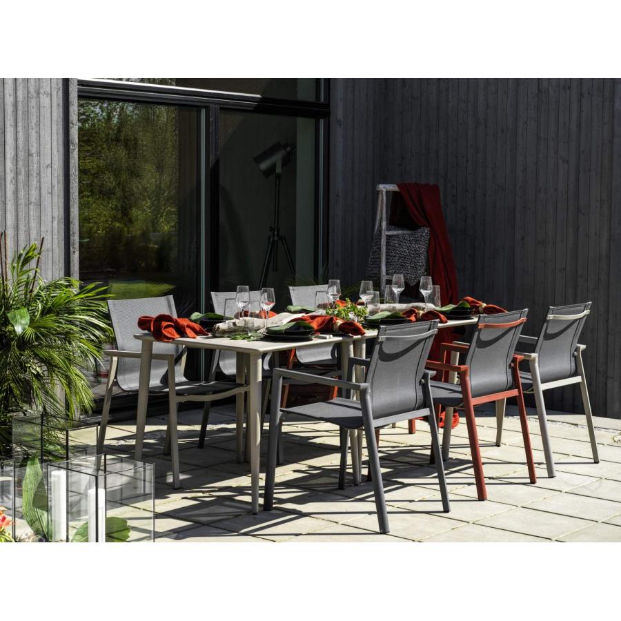 brafab delia outdoor dining armchair with textile enterior 3/kültéri étkezőszék textillel enteriőr 3