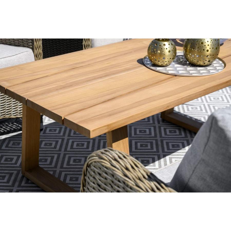 Brafab Laurion outdoor coffee table natural enterior/kültéri dohányzóasztal tikfa enteriőr