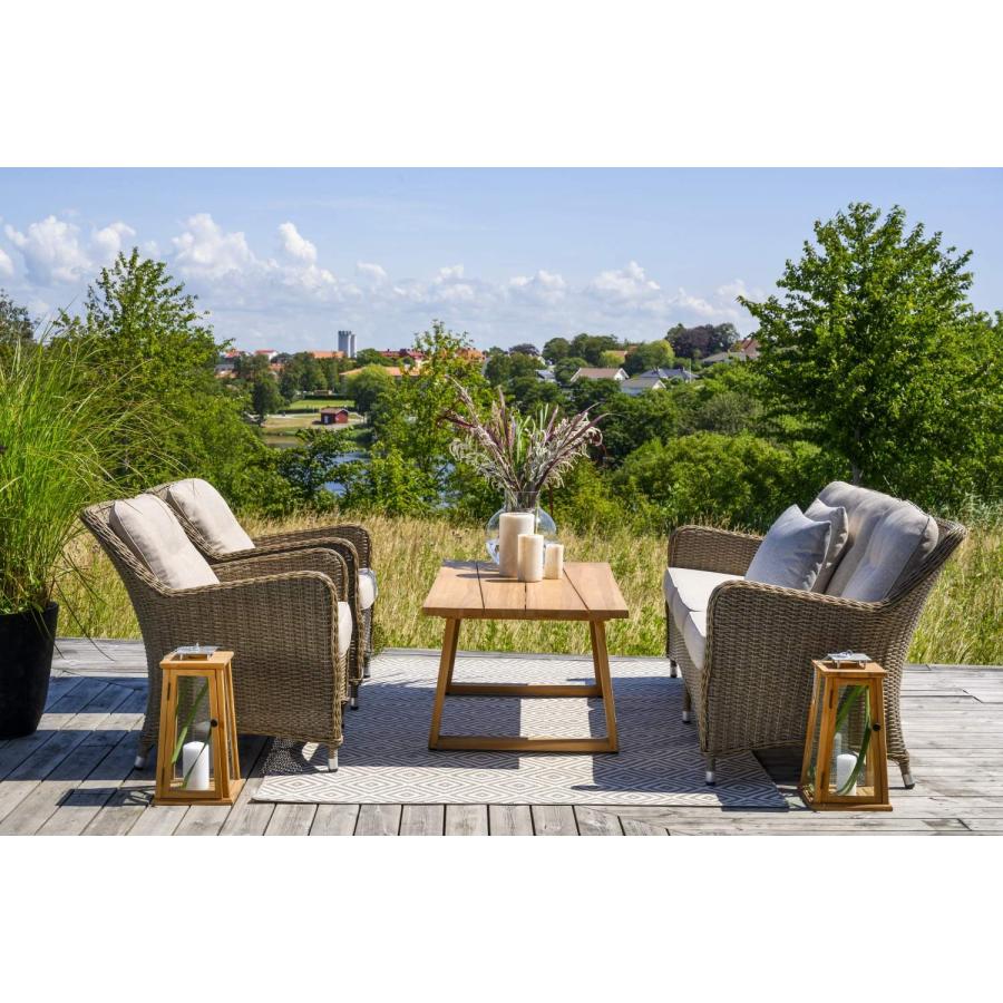 Brafab Laurion outdoor coffee table natural enterior/kültéri dohányzóasztal tikfa enteriőr