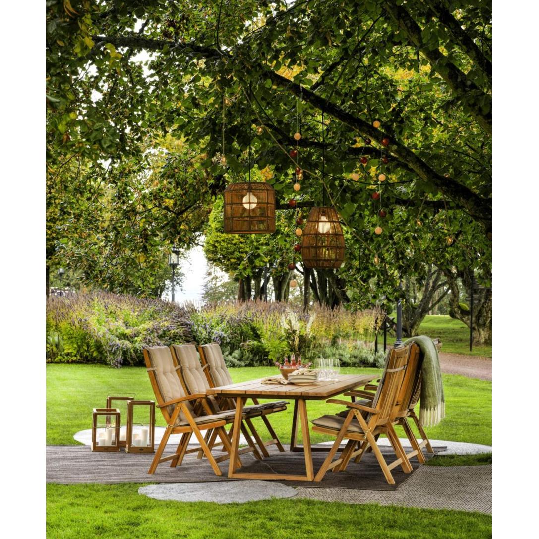 Brafab Laurion outdoor dining table natural enterior/kültéri ebédlőasztal fa enteriőr