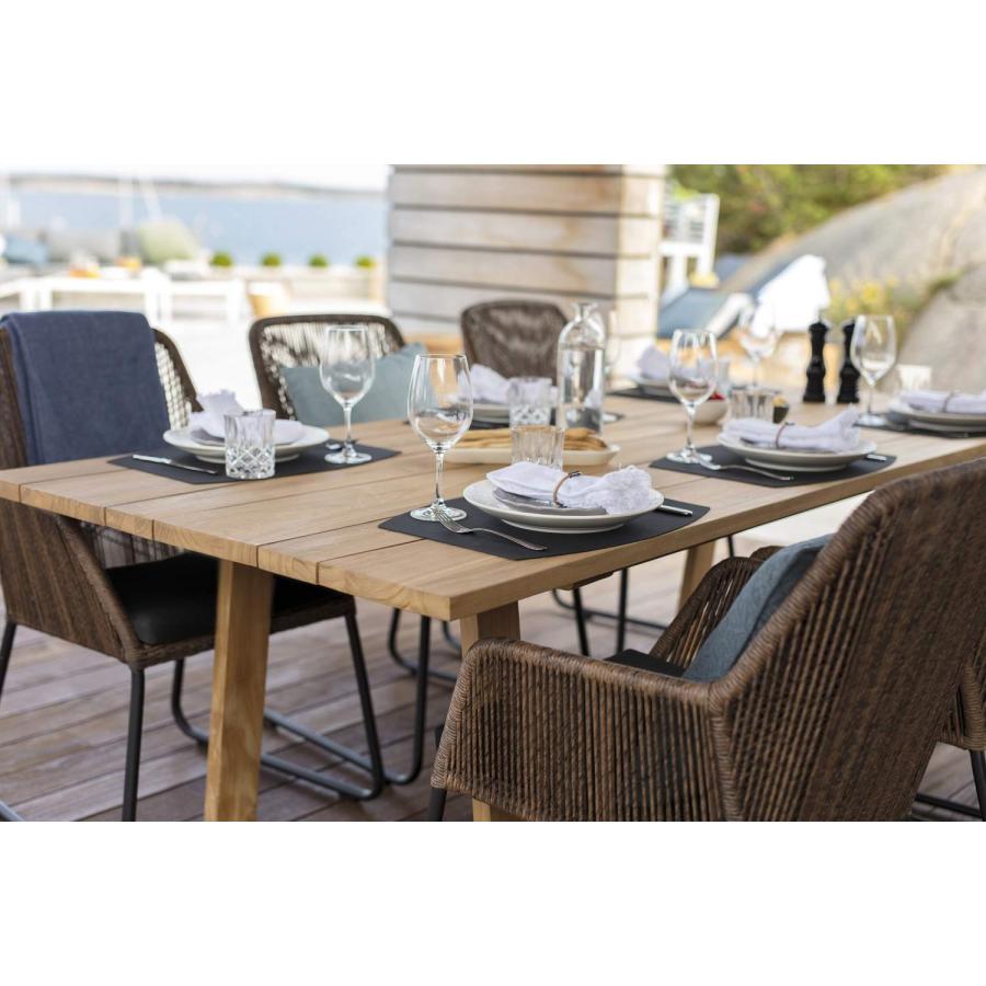 Brafab Laurion outdoor dining table natural enterior/kültéri ebédlőasztal fa enteriőr