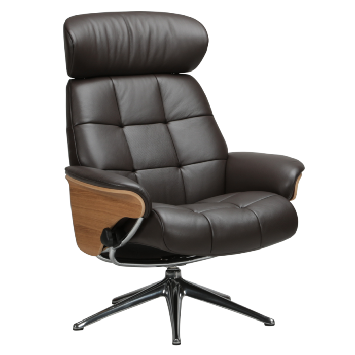 Flexlux Skagen leather relax chair // Skagen bőr relax fotel