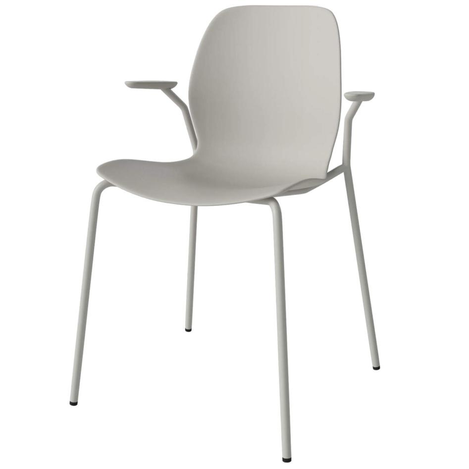 Bolia Seed dining chair with open armrest // Seed étkezőszék kartámlával
