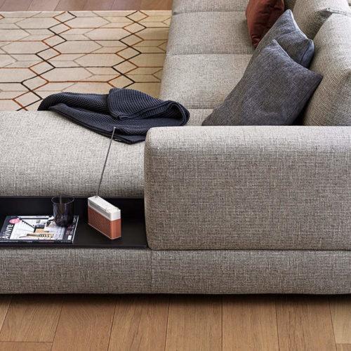 Calligaris Layla modular sofa grey // Layla moduláris kanapé szürke