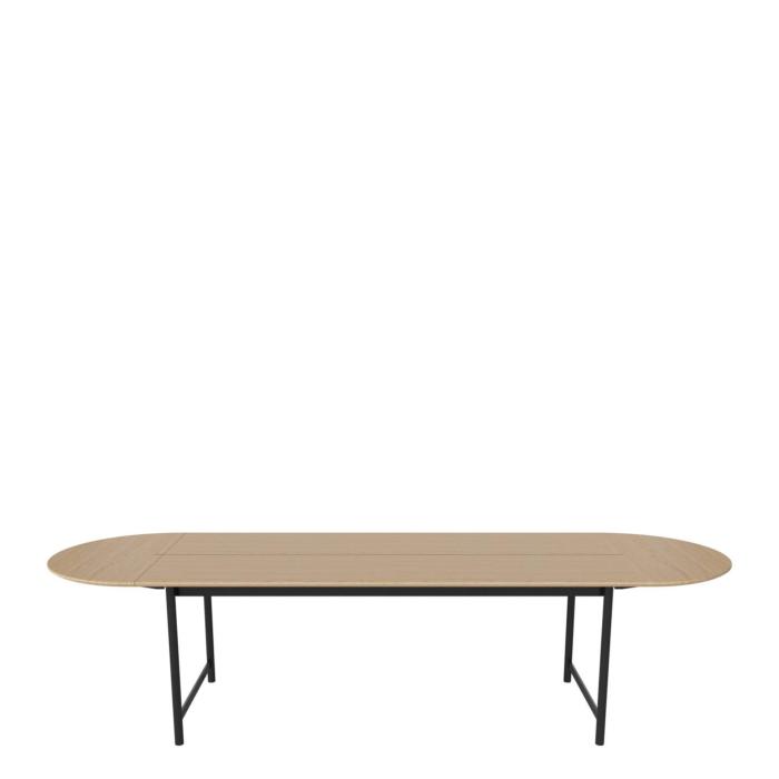 bolia-track-extended-dining -table-white-oiled -oak-tabletop-black-lacquered-steel-frame-bovitett-etkezoasztal-feher-tolgyfa-asztallap-fekete-lakkozott-vaz-innoconceptdesign-1