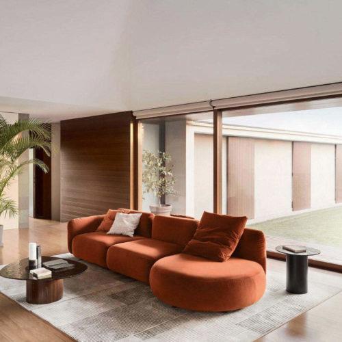 Calligaris Ginza 6 seater double sided sofa // Ginza 6 személyes kétoldalú kanapé
