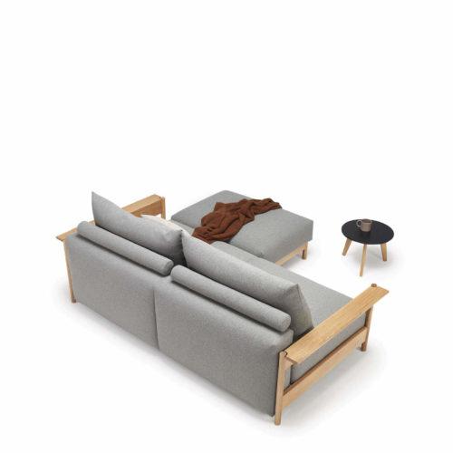 Innovation Living Malloy Wood 3 seater sofa bed // Malloy Wood 3 személyes kanapéágy