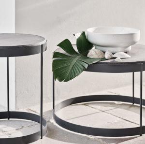 Bolia Drum outdoor side table coffee table // Drum kültéri lerakóasztal dohányzóasztal