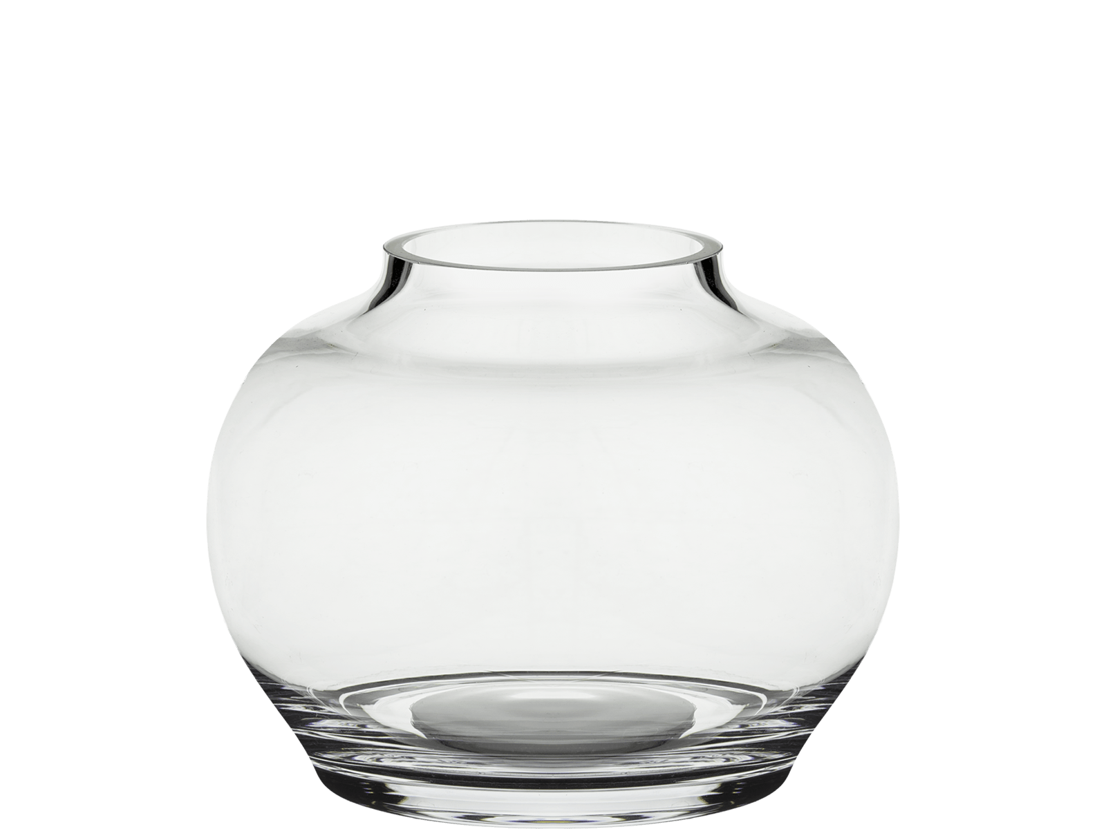 bolia-mingei-vase-O22xH17-cm-clear-glass-mingei-vaza-kicsi-uveg
