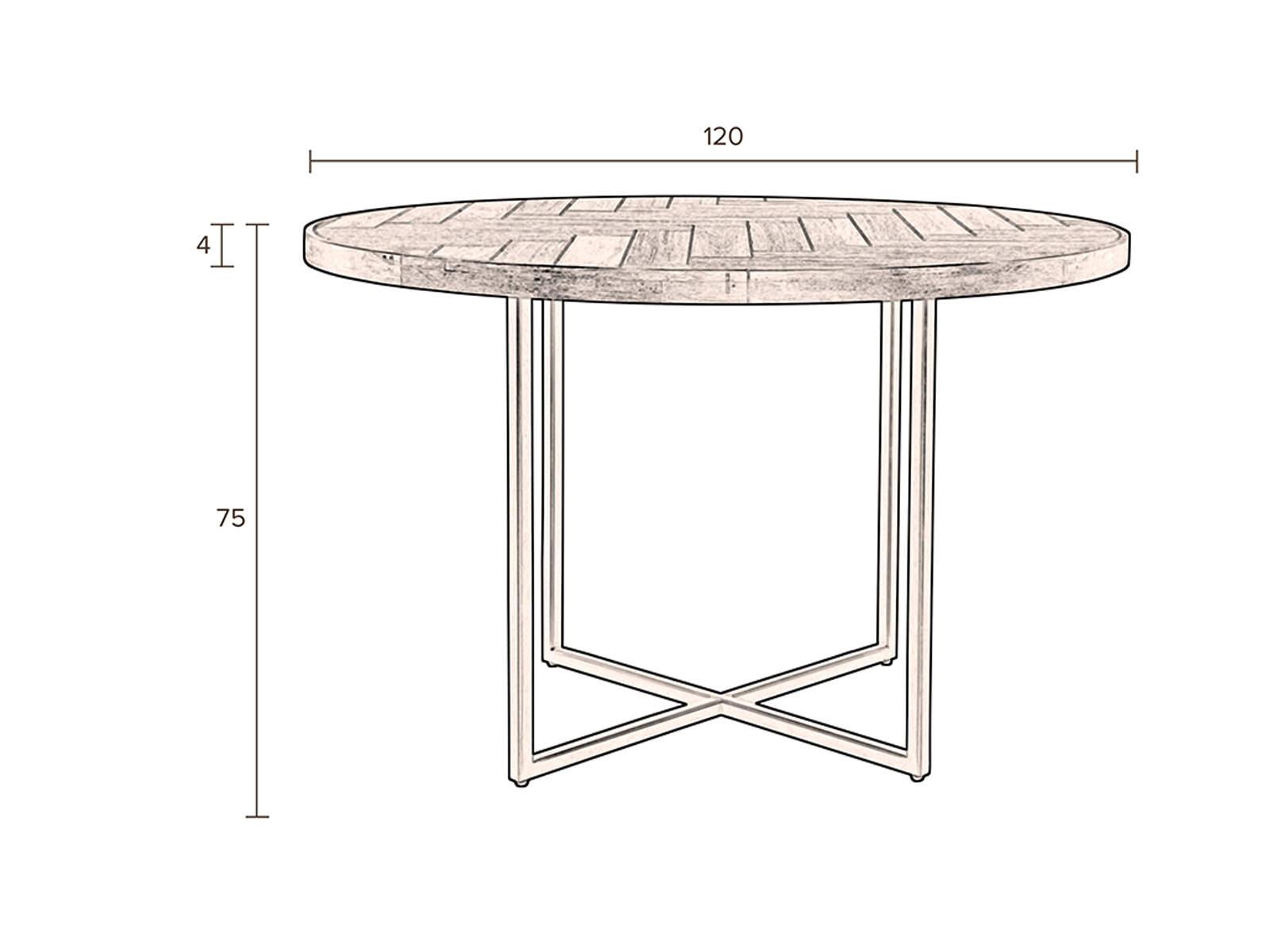 Dutchbone Class round dining table // Class kerek étkezőasztal