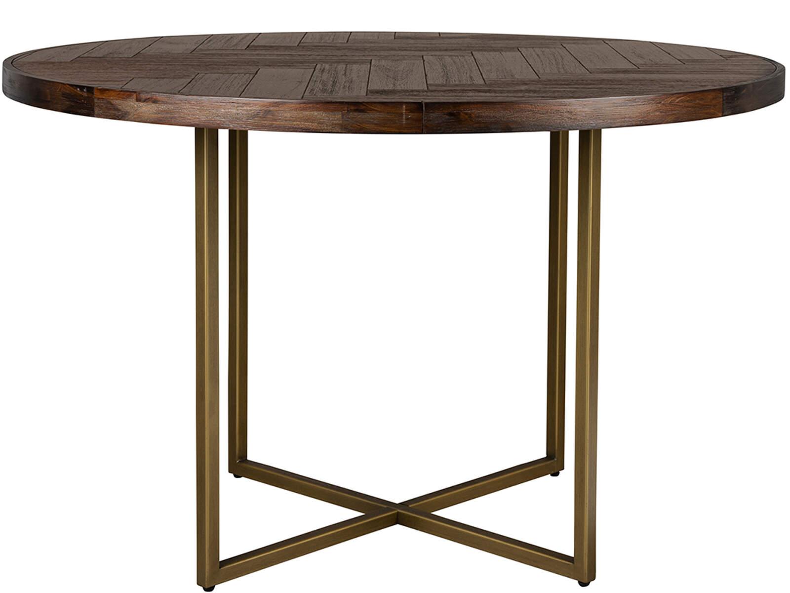Dutchbone Class round dining table brown // Class kerek étkezőasztal barna