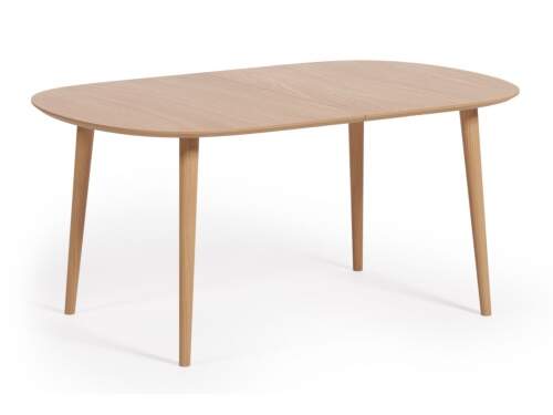 la-forma-oakland- extendable- oval-table -natural-160-oakland- bővíthető- étkezőasztal - ovális-160-világos-innoconceptdesign
