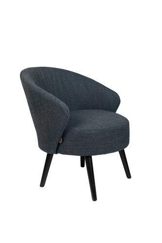 dutchbone- waldo lounge chair- blue- waldo pihenőszék- kék- innoconceptdesign 1