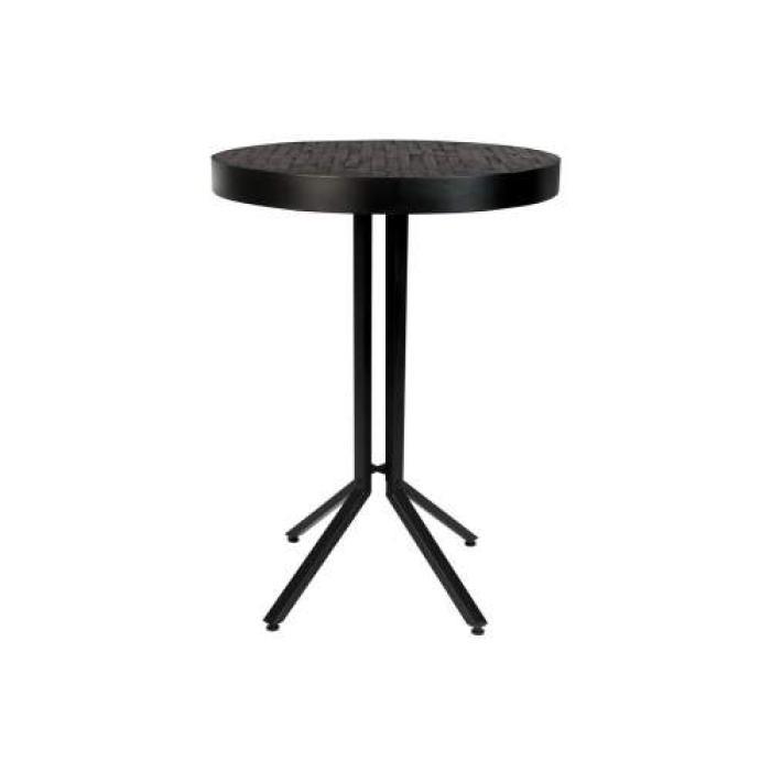 zuiver-maze- round- bar-table-black-maze – kerek-bárasztal- fekete-innoconceptdesign 1