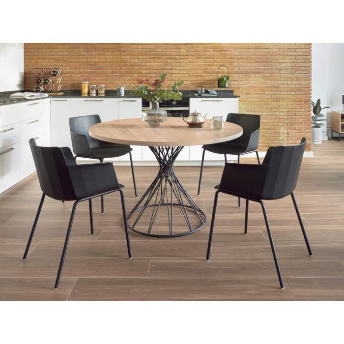 Niut round table natur// Niut kerek asztal natúr