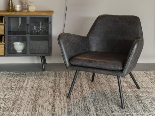 zuiver-bon- leather-lounge chair- dark grey- bon- bőr- lounge fotel- sötétszürke-innoconceptdesign 8