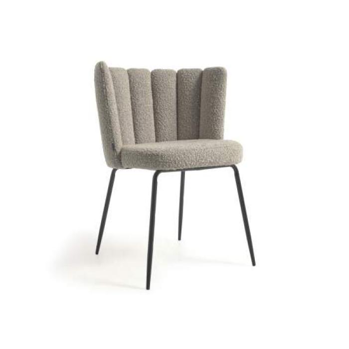 la-forma-aniela-chair- shearling fabric- grey-aniela-szék- bolyhos-szövet- szürke-innoconceptdesign 1