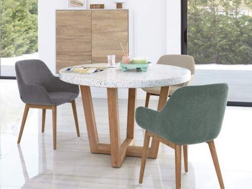 la-forma-konna- wooden chair – fabric- green- konna- wooden chair- szövet- zöld- innoconceptdesign 2