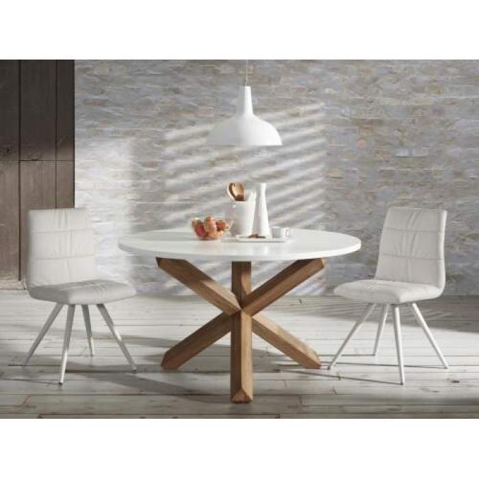 la-forma-lotus- round-dining-table-white – lotus kerek- étkezőasztal – fehér – innoconceptdesign-4